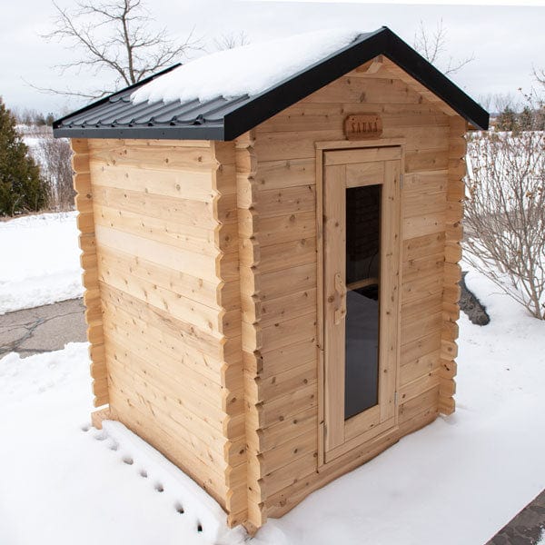 Dundalk LeisureCraft Sauna Dundalk CT Granby 3 Person Outdoor Sauna CTC66W