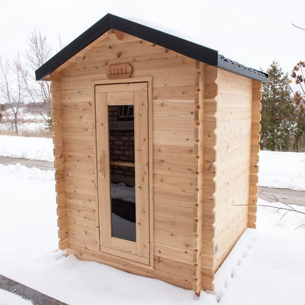 Dundalk LeisureCraft Sauna Dundalk CT Granby 3 Person Outdoor Sauna CTC66W