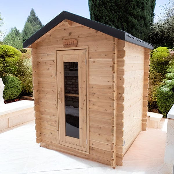 Dundalk LeisureCraft Sauna Dundalk CT Granby 3 Person Outdoor Sauna CTC66W