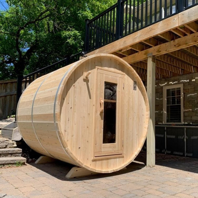 Dundalk LeisureCraft Sauna Dundalk CT Harmony 4 Person Barrel Sauna