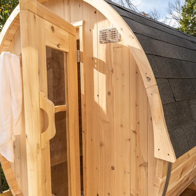 Dundalk LeisureCraft Sauna Dundalk CT Harmony 4 Person Barrel Sauna