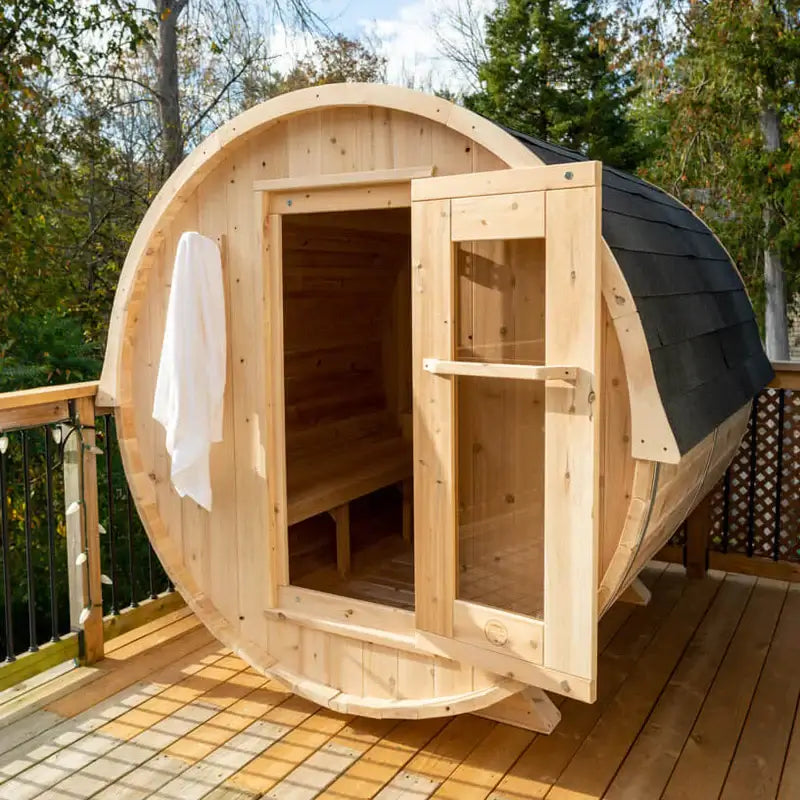 Dundalk LeisureCraft Sauna Dundalk CT Harmony 4 Person Barrel Sauna