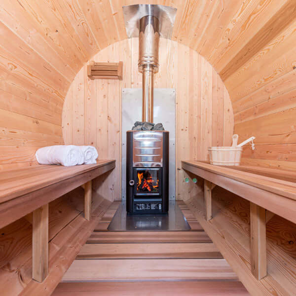 Dundalk LeisureCraft Sauna Dundalk CT Harmony 4 Person Barrel Sauna
