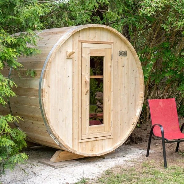 Dundalk LeisureCraft Sauna Dundalk CT Harmony 4 Person Barrel Sauna