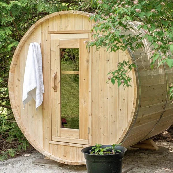 Dundalk LeisureCraft Sauna Dundalk CT Harmony 4 Person Barrel Sauna
