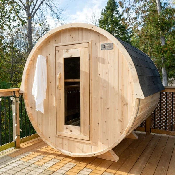 Dundalk LeisureCraft Sauna Dundalk CT Harmony 4 Person Barrel Sauna