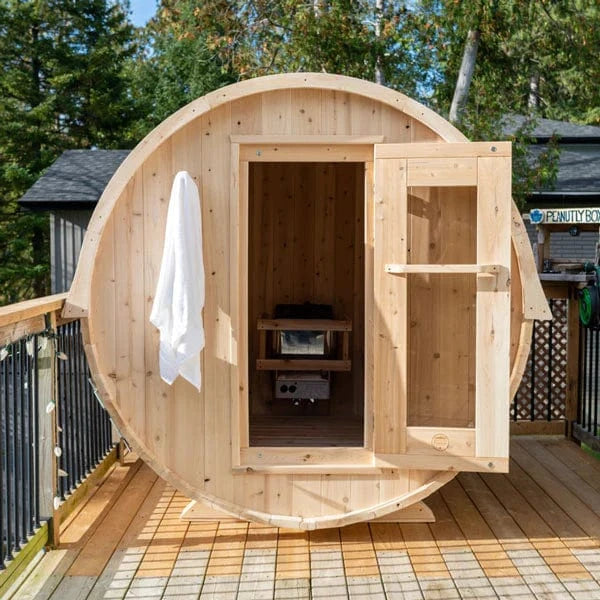 Dundalk LeisureCraft Sauna Dundalk CT Harmony 4 Person Barrel Sauna