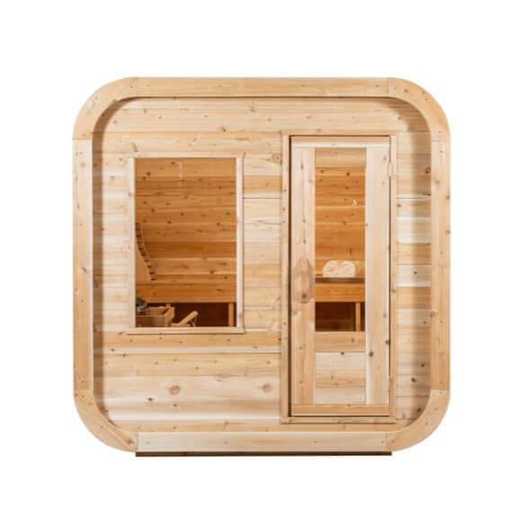 Dundalk LeisureCraft Sauna Dundalk CT Luna 4 Person Barrel Sauna