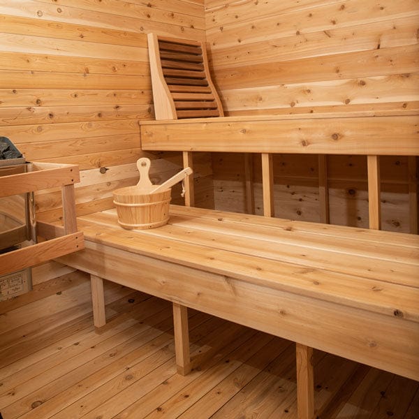Dundalk LeisureCraft Sauna Dundalk CT Luna 4 Person Barrel Sauna