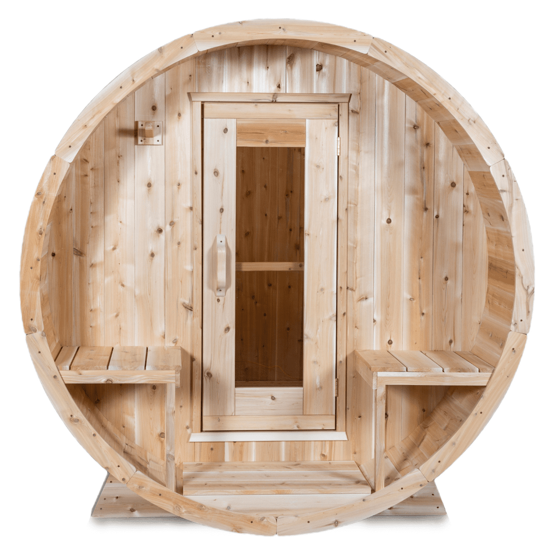 Dundalk LeisureCraft Sauna Dundalk CT Serenity 6 Person Barrel Sauna CTC2245W