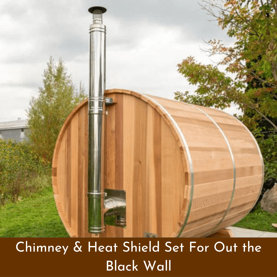 Dundalk LeisureCraft Sauna Dundalk CT Serenity 6 Person Barrel Sauna CTC2245W