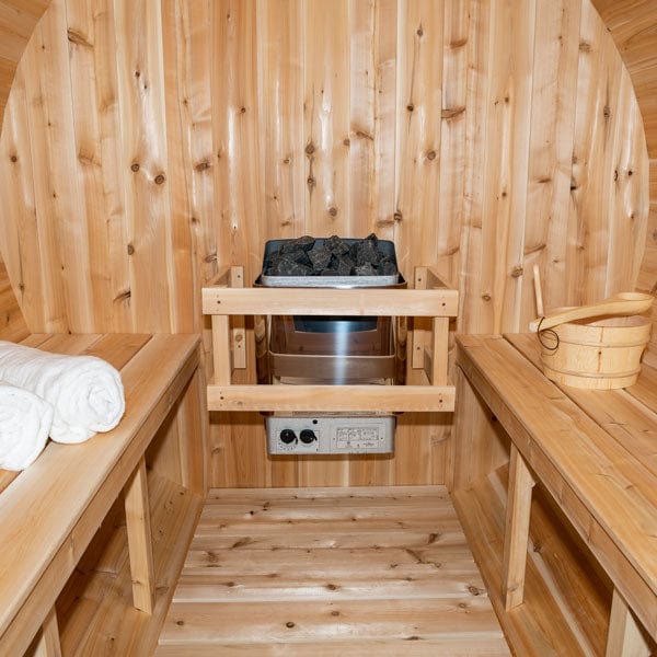 Dundalk LeisureCraft Sauna Dundalk CT Serenity 6 Person Barrel Sauna CTC2245W