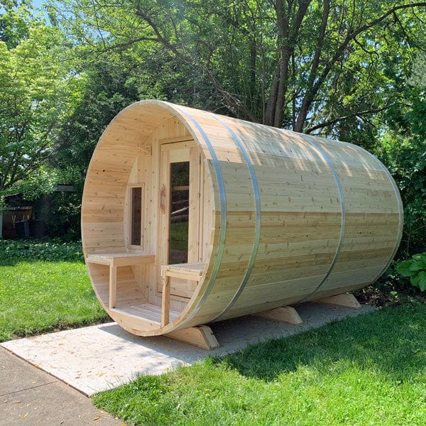 Dundalk LeisureCraft Sauna Dundalk CT Tranquility 6 Person Barrel Sauna CTC2345