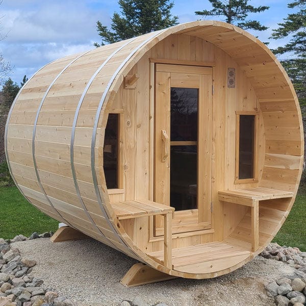 Dundalk LeisureCraft Sauna Dundalk CT Tranquility 6 Person Barrel Sauna CTC2345