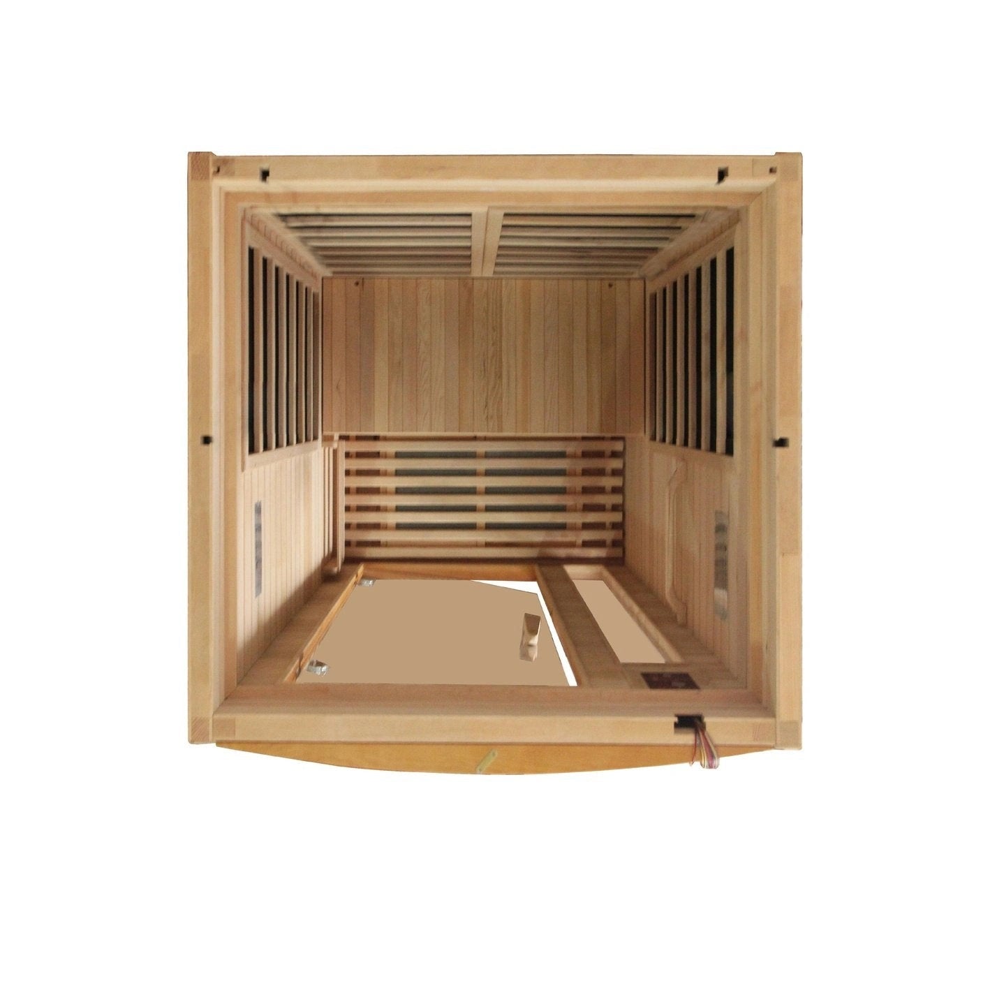 Dynamic Saunas Sauna Dynamic "Barcelona" 1-2-person Low EMF FAR Infrared Sauna DYN-6106-01