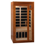 Dynamic Saunas Sauna Dynamic Barcelona Elite 1-2-person Ultra Low EMF FAR Infrared Sauna