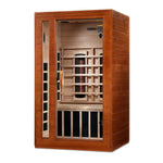Dynamic Saunas Sauna Dynamic "Cordoba" 2-Person Full Spectrum  Near Zero EMF FAR Infrared Sauna