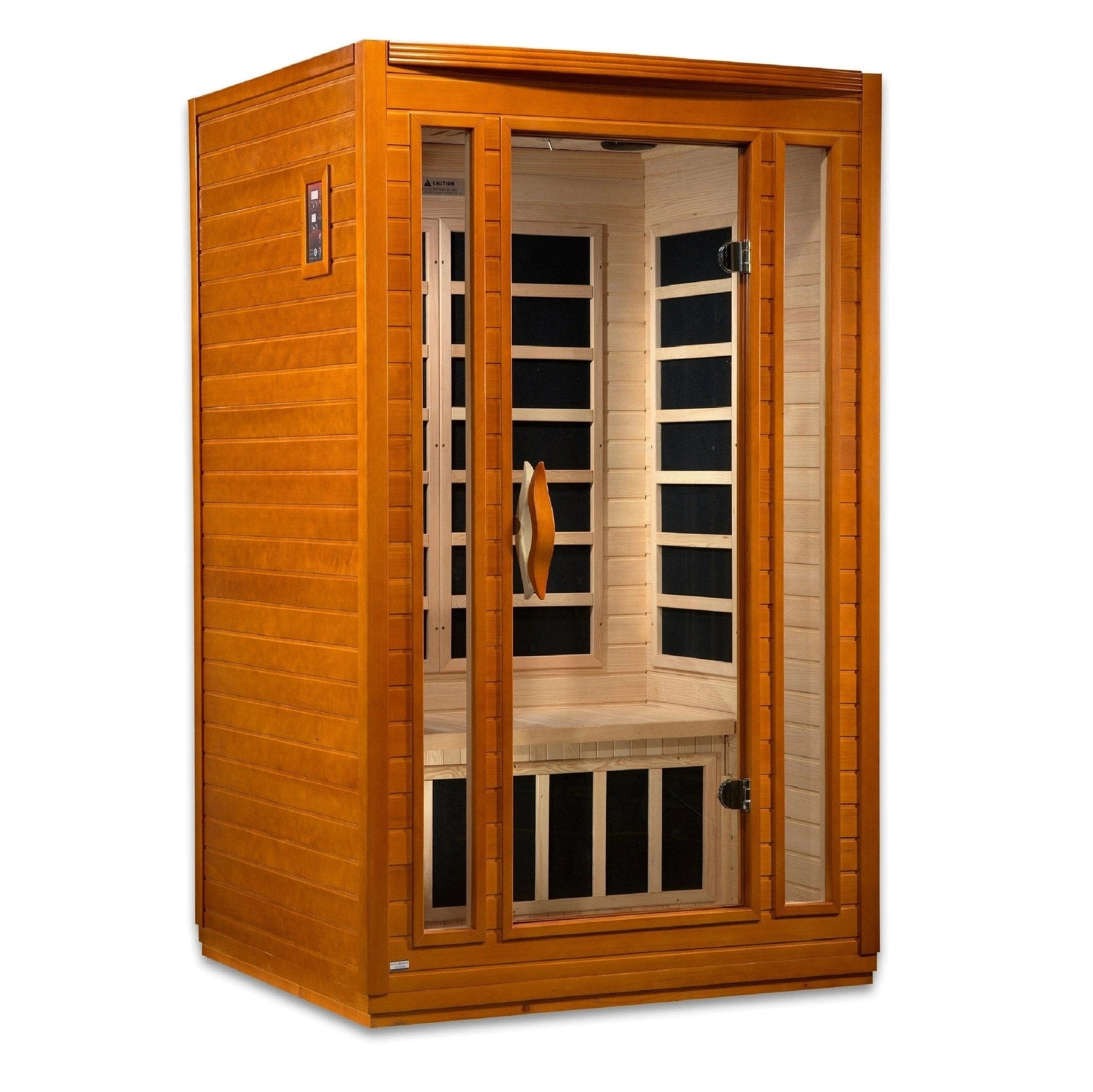 Dynamic Saunas Sauna Dynamic "San Marino" 2-person Low EMF FAR Infrared Sauna DYN-6210-01