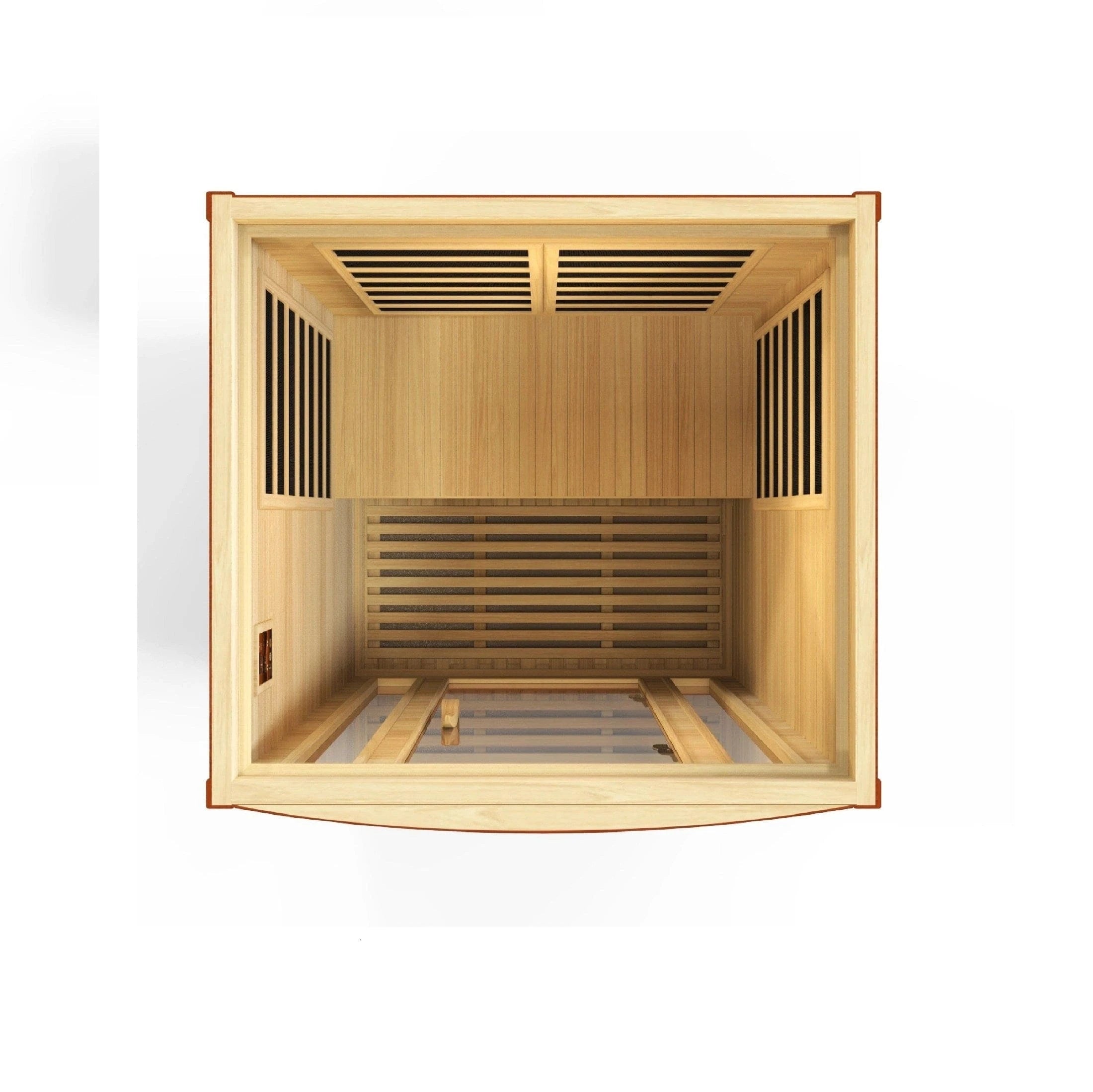 Dynamic Saunas Sauna Dynamic "San Marino" 2-person Low EMF FAR Infrared Sauna DYN-6210-01