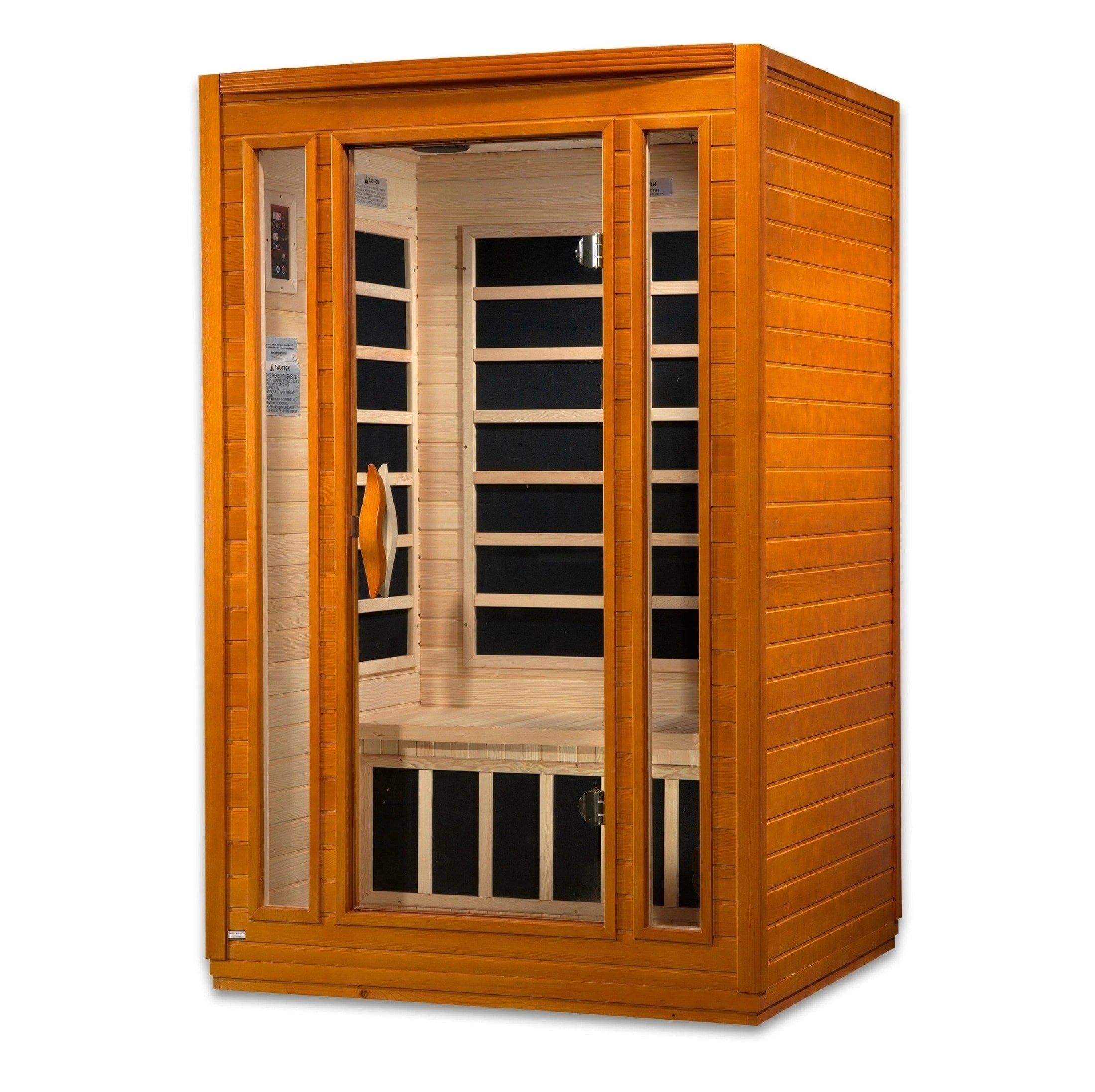Dynamic Saunas Sauna Dynamic "San Marino" 2-person Low EMF FAR Infrared Sauna DYN-6210-01