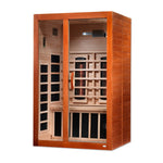 Dynamic Saunas Sauna Dynamic "Santiago" 2-person Full Spectrum Near Zero EMF FAR Infrared Sauna DYN-6209-03 FS