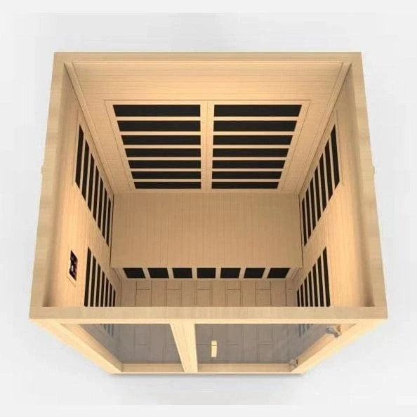 Dynamic Saunas Sauna Dynamic "Santiago" 2-person Low EMF FAR Infrared Sauna DYN-6209-01