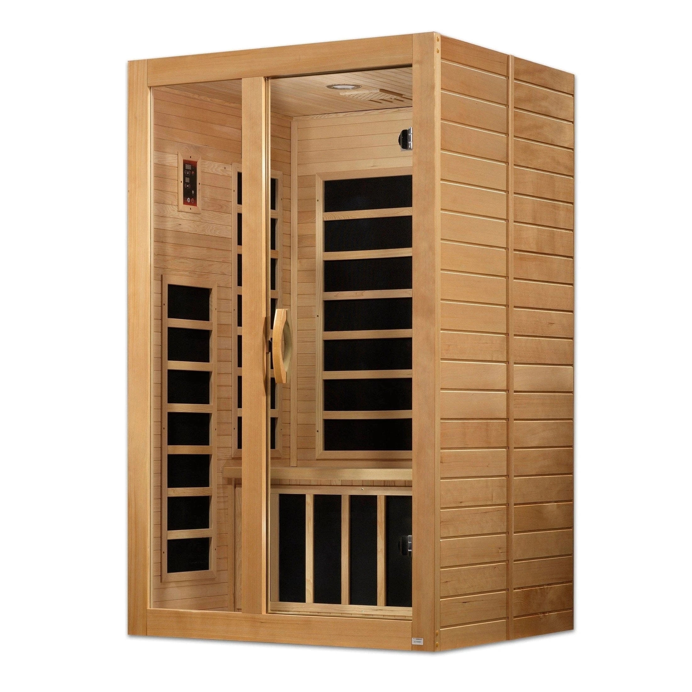 Dynamic Saunas Sauna Dynamic "Santiago" 2-person Low EMF FAR Infrared Sauna DYN-6209-01