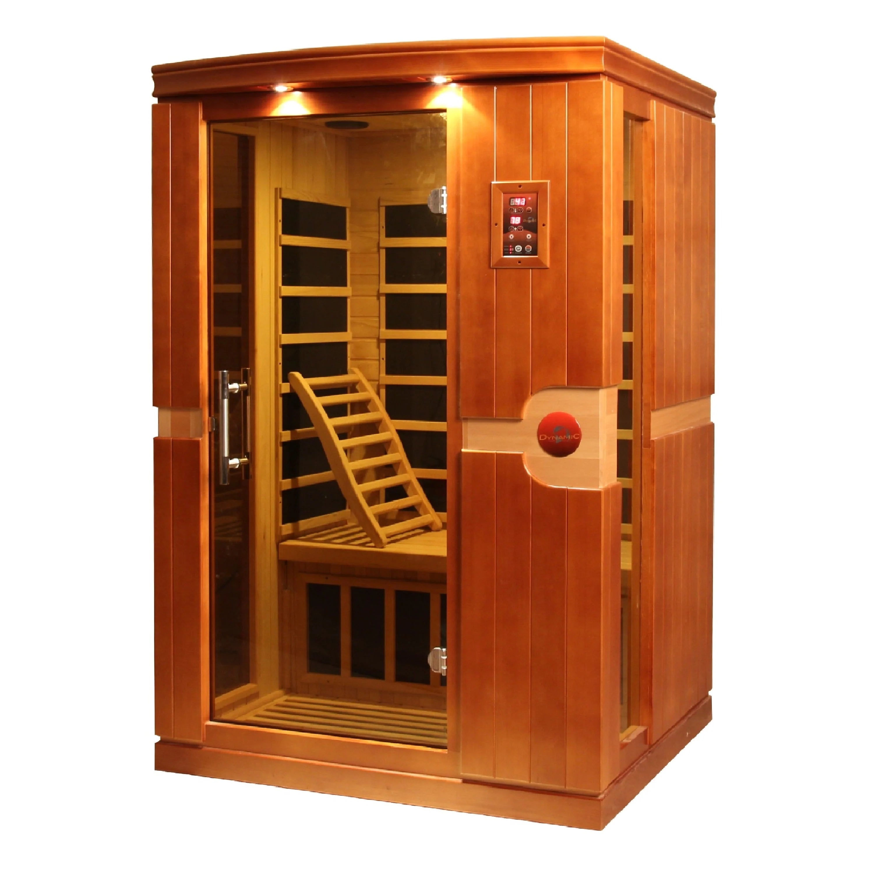 Dynamic Saunas Sauna Dynamic Venice Elite 2-person Ultra Low EMF FAR Infrared Sauna - DYN-6210-01 Elite