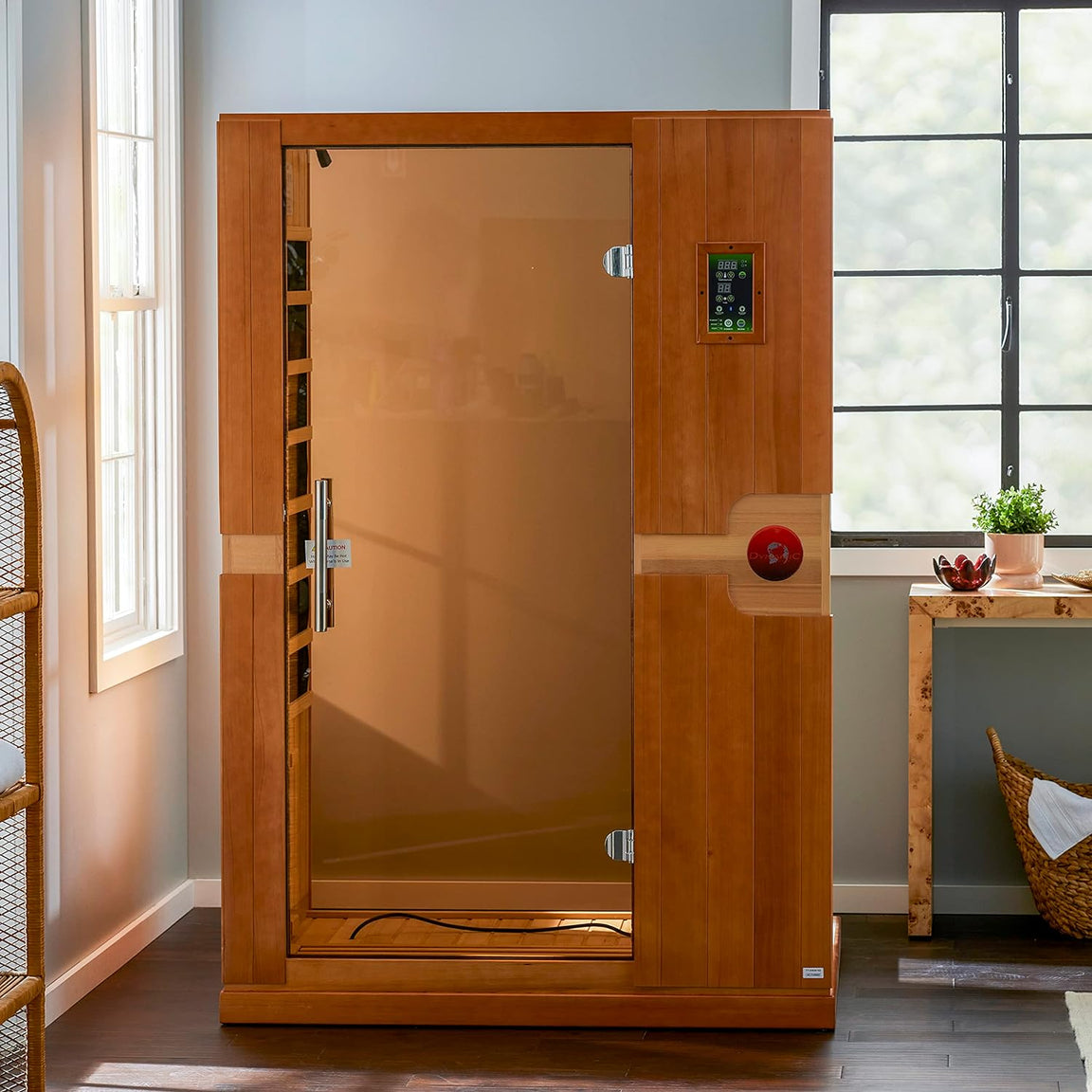 Dynamic Saunas Sauna Dynamic Venice Elite 2-person Ultra Low EMF FAR Infrared Sauna - DYN-6210-01 Elite