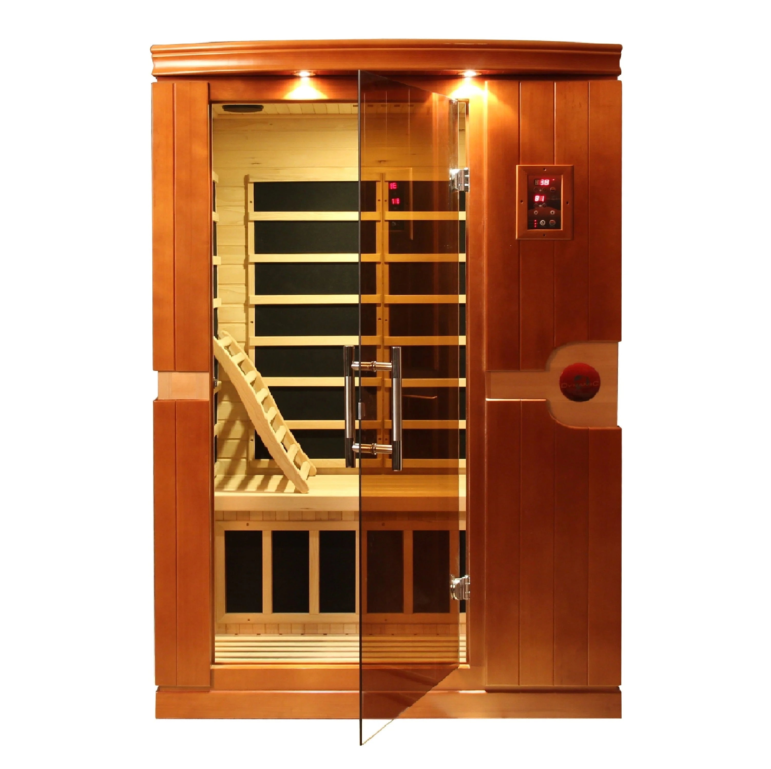 Dynamic Saunas Sauna Dynamic Venice Elite 2-person Ultra Low EMF FAR Infrared Sauna - DYN-6210-01 Elite
