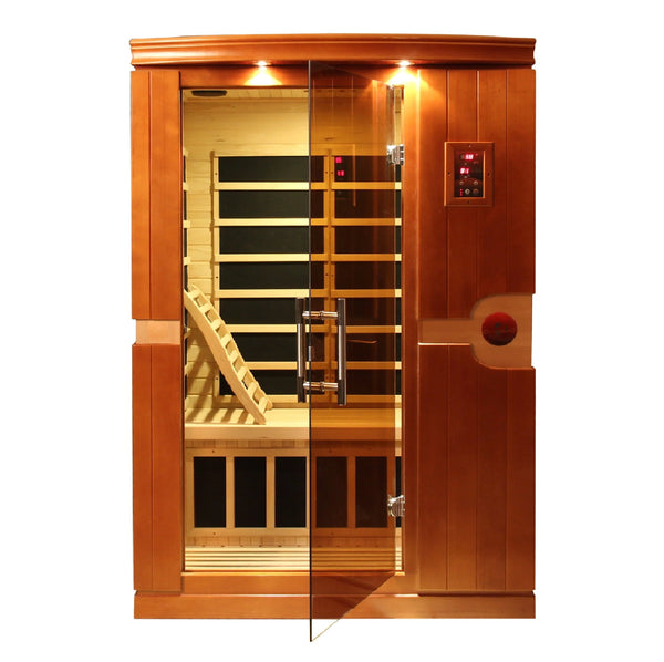 Dynamic Saunas Sauna Dynamic Venice Elite 2-person Ultra Low EMF FAR Infrared Sauna - DYN-6210-01 Elite