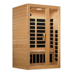 Dynamic Saunas Sauna New 2026 Model Dynamic “Serena” 2 Person Low EMF FAR Infrared Sauna DYN-6229-01