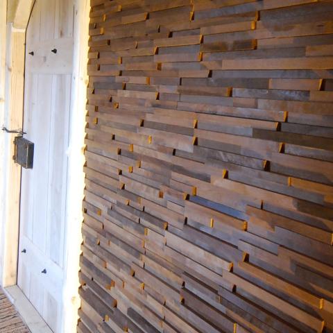 EmotionWood EmotionWood Noble 23 Thermo-Ash Decorative Sauna Wall Panel
