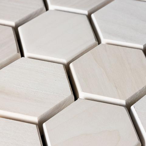 EmotionWood EmotionWood Promenade White Decorative Sauna Wall Panel