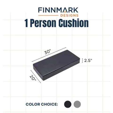 Finnmark Saunas Finnmark Sauna Cushion for FD-1, Marine Grade Vinyl