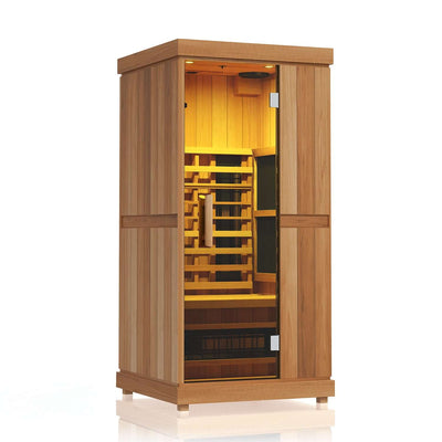 Finnmark Saunas Sauna Finnmark FD-1 Full Spectrum 1-Person Infrared Sauna