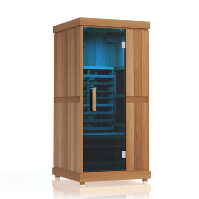 Finnmark Saunas Sauna Finnmark FD-1 Full Spectrum 1-Person Infrared Sauna