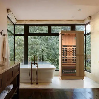 Finnmark Saunas Sauna Finnmark FD-1 Full Spectrum 1-Person Infrared Sauna