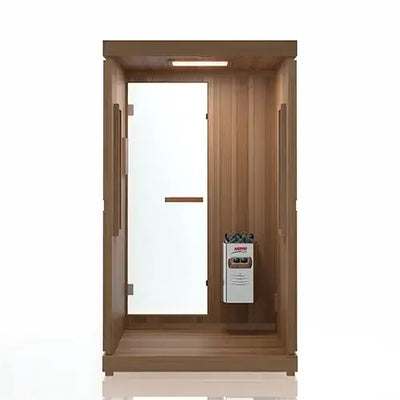 Finnmark Saunas Sauna Finnmark FD-4 Trinity Infrared and Traditional 2-Person Hybrid Sauna