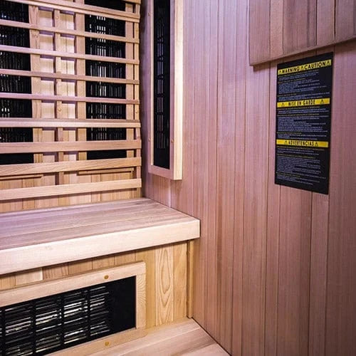 Finnmark Saunas Sauna Finnmark FD-4 Trinity Infrared and Traditional 2-Person Hybrid Sauna