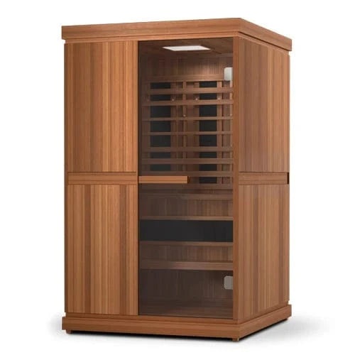 Finnmark Saunas Sauna Finnmark FD-4 Trinity Infrared and Traditional 2-Person Hybrid Sauna