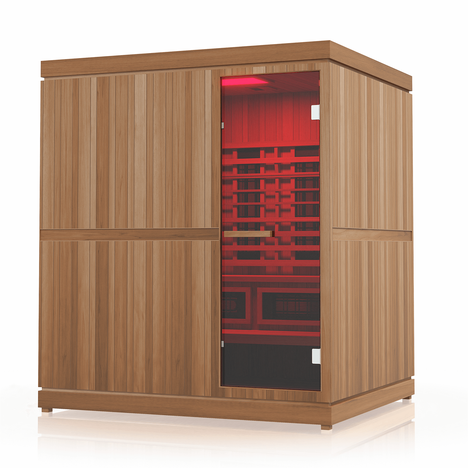 Finnmark Saunas Sauna Finnmark FD-5 Trinity XL Infrared and Traditional 4-Person Hybrid Sauna