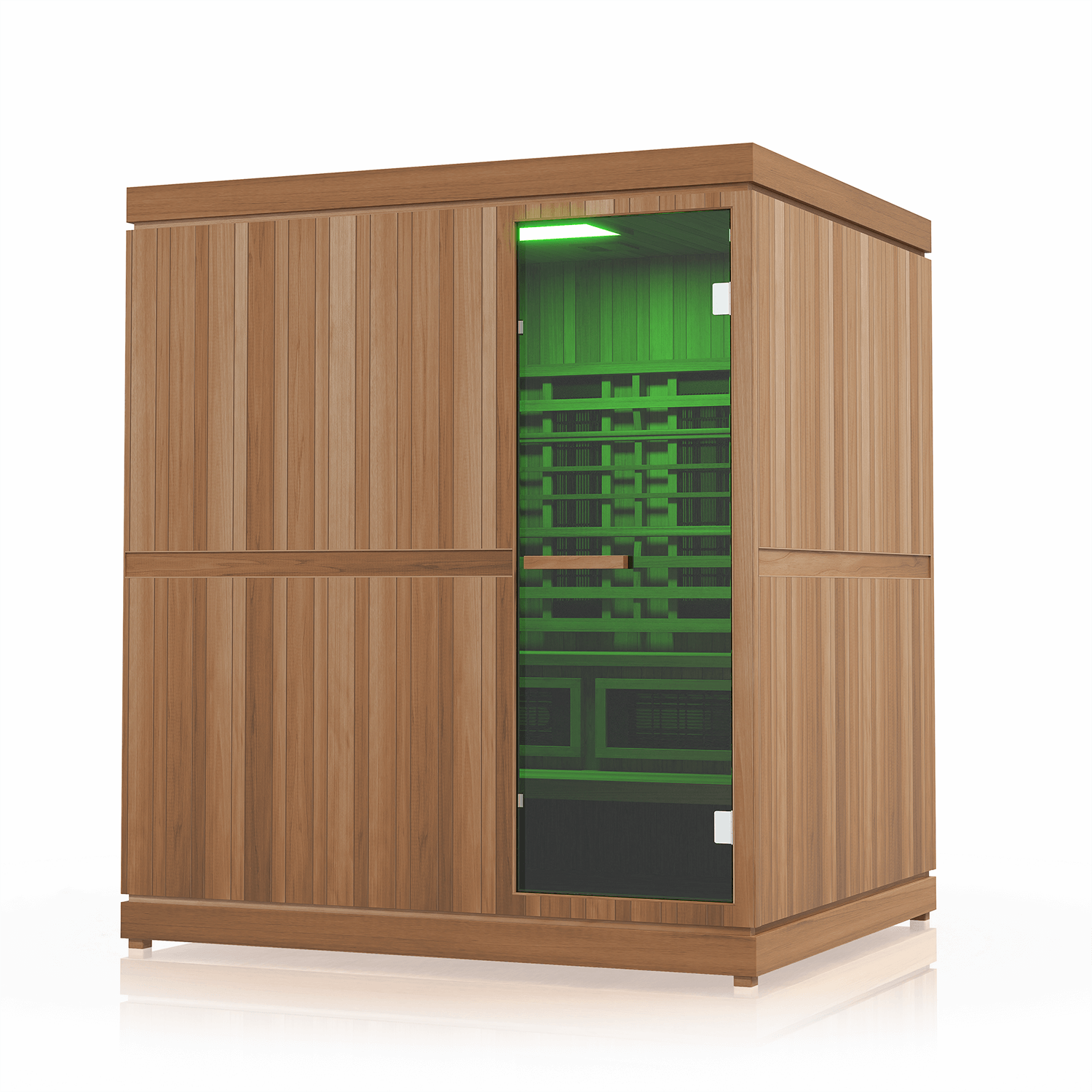 Finnmark Saunas Sauna Finnmark FD-5 Trinity XL Infrared and Traditional 4-Person Hybrid Sauna