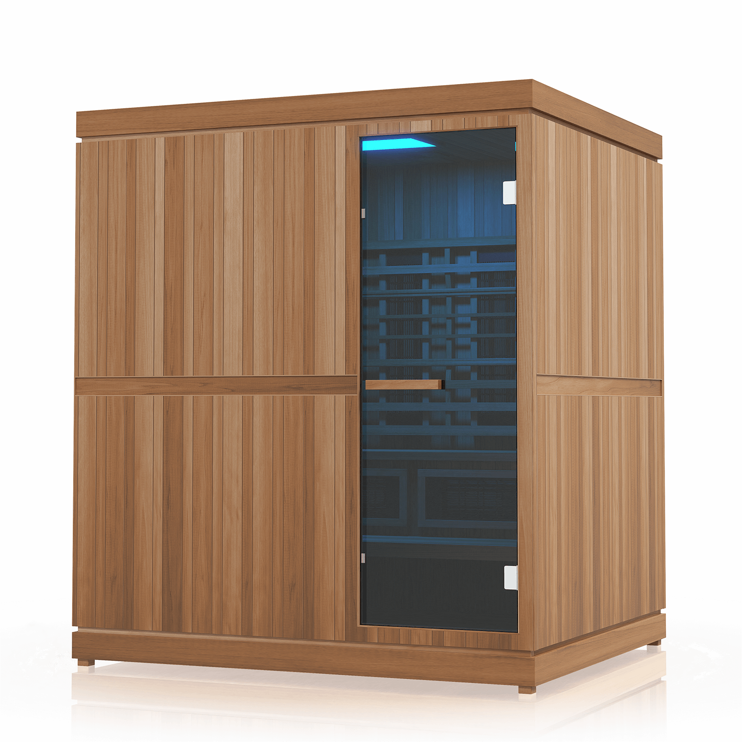 Finnmark Saunas Sauna Finnmark FD-5 Trinity XL Infrared and Traditional 4-Person Hybrid Sauna