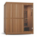Finnmark Saunas Sauna Finnmark FD-5 Trinity XL Infrared and Traditional 4-Person Hybrid Sauna