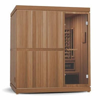 Finnmark Saunas Sauna Finnmark FD-5 Trinity XL Infrared and Traditional 4-Person Hybrid Sauna