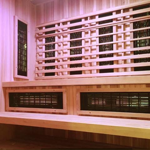 Finnmark Saunas Sauna Finnmark FD-5 Trinity XL Infrared and Traditional 4-Person Hybrid Sauna