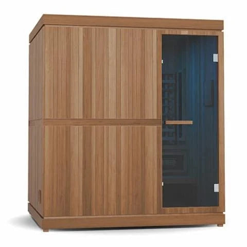 Finnmark Saunas Sauna Finnmark FD-5 Trinity XL Infrared and Traditional 4-Person Hybrid Sauna