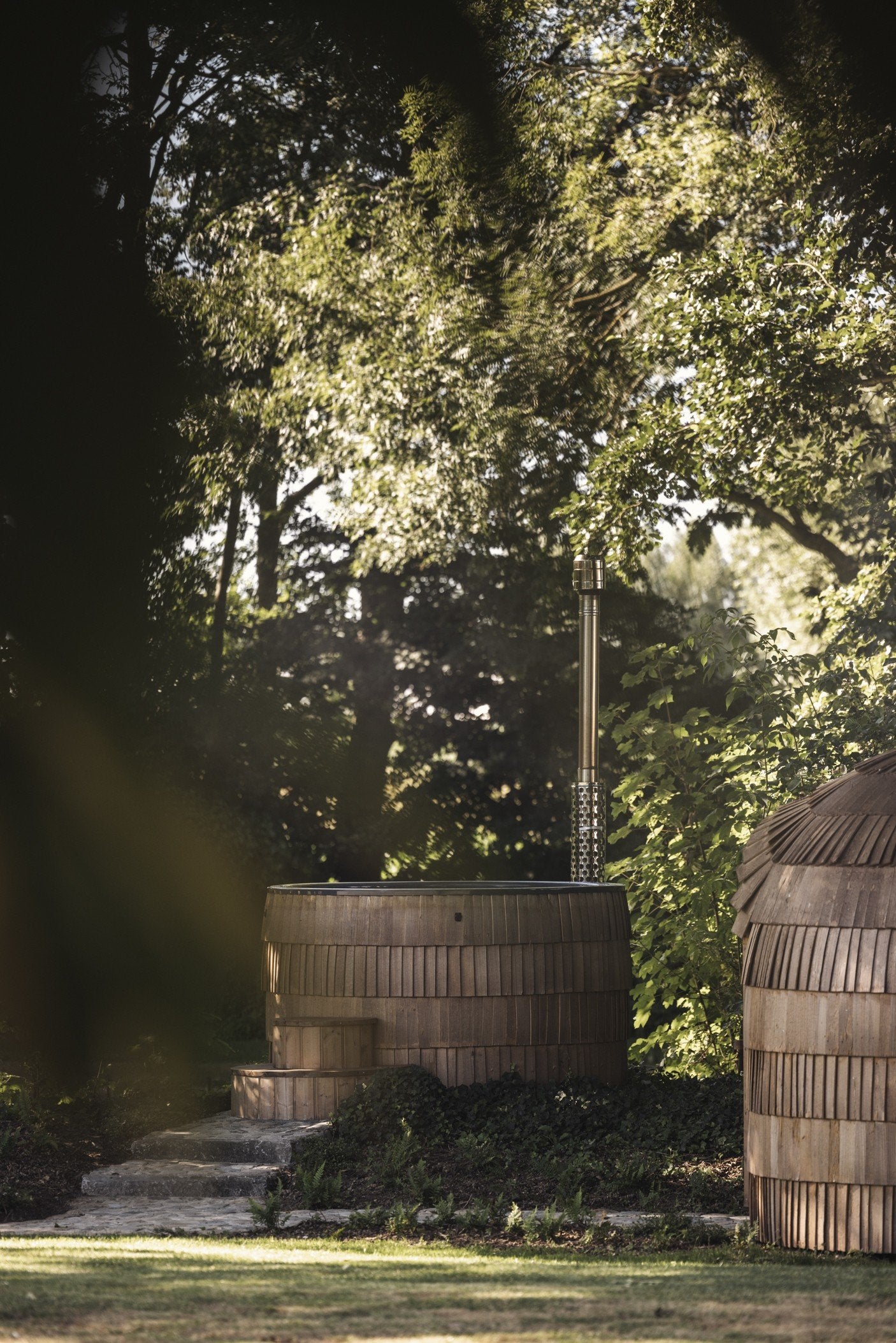 Iglucraft Wood-Burning Hot Tub