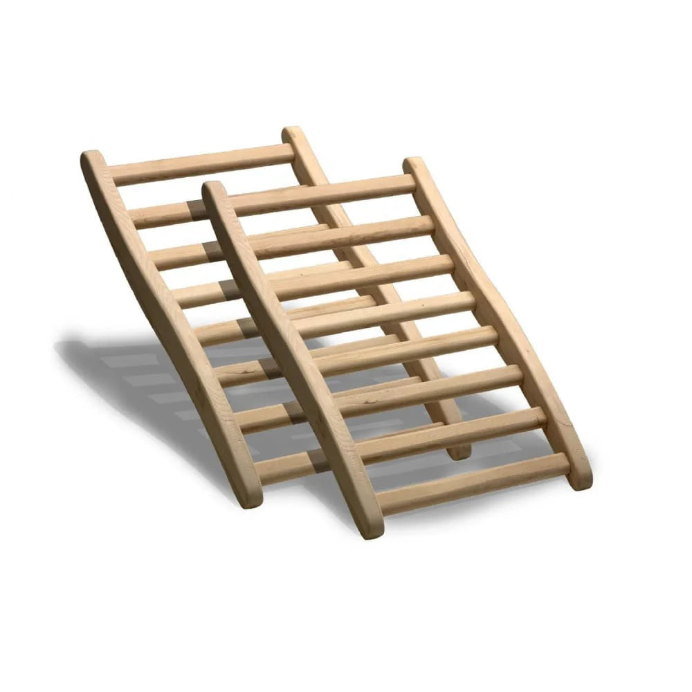 Golden Designs Sauna accessories Golden Designs S-Shape Back Rest for Saunas - 2 Pack